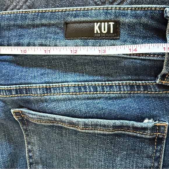 Kut from the Kloth Blue Flare Wide Leg Jeans - Picture 15 of 15